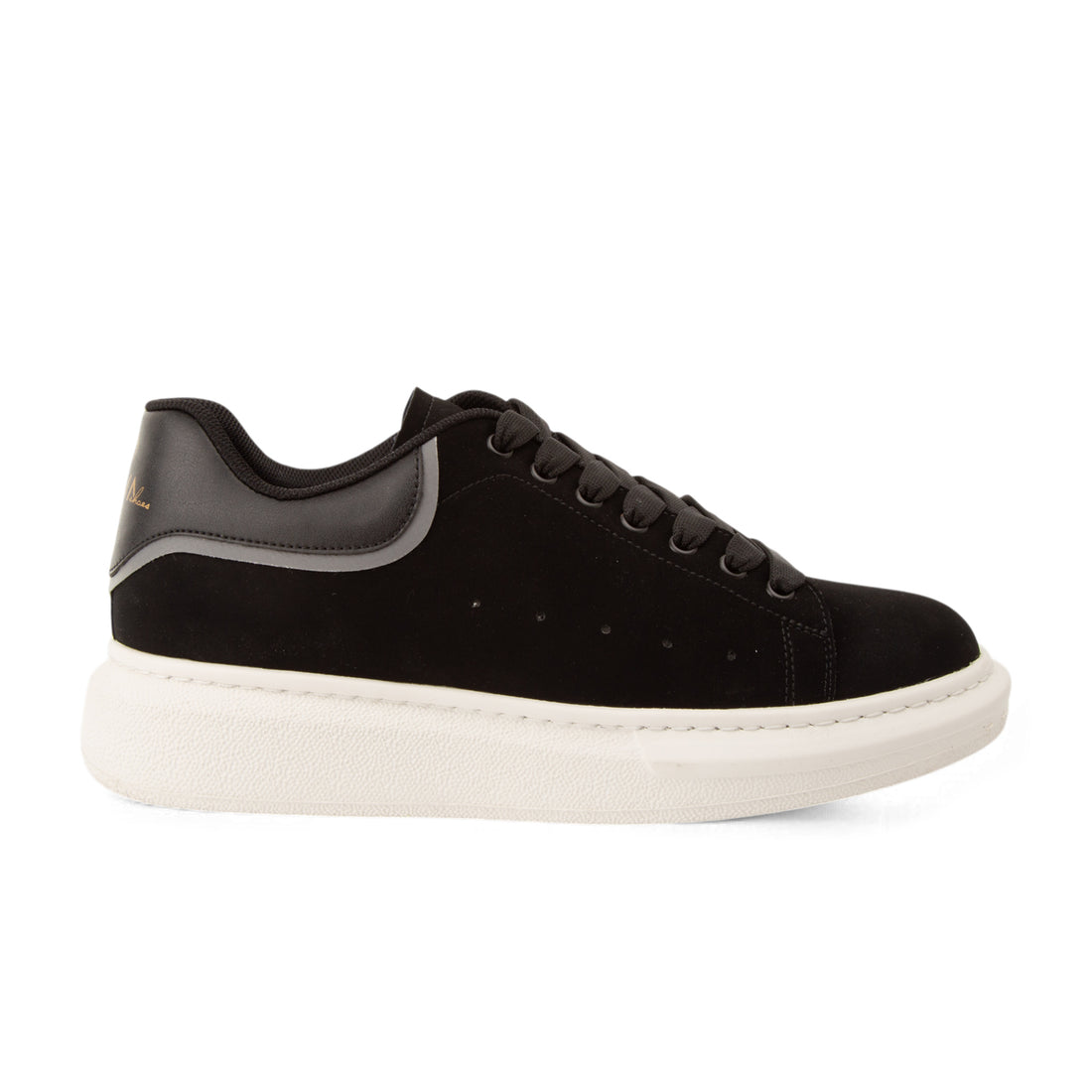 Hype Süet Erkek Sneaker Ayakkabı Siyah