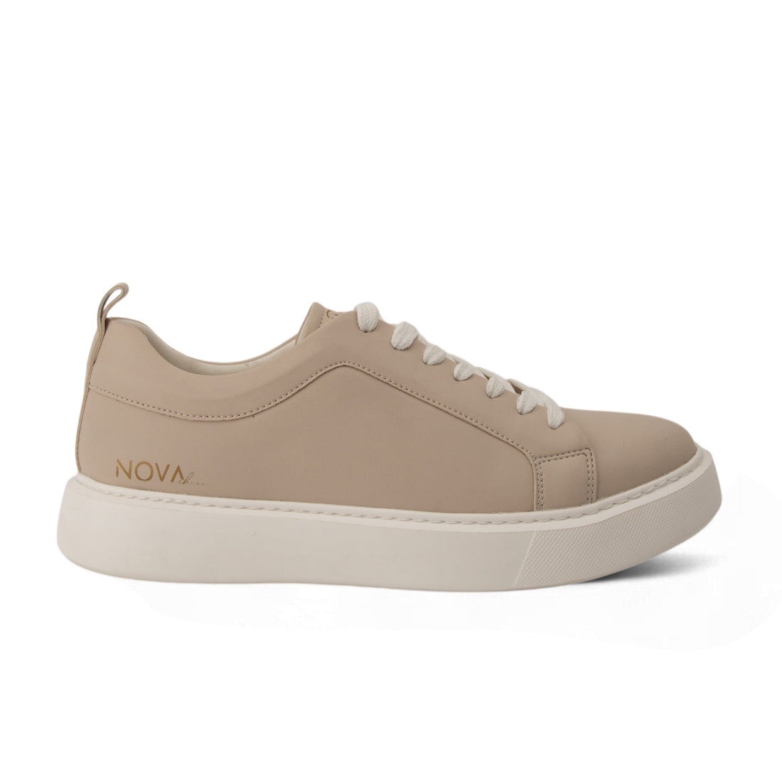 İkonik Stil Erkek Sneaker Ayakkabı Bej