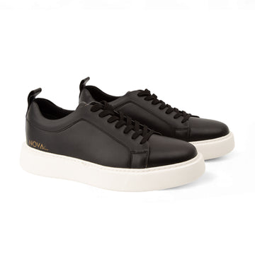 İkonik Stil Erkek Sneaker Ayakkabı Siyah
